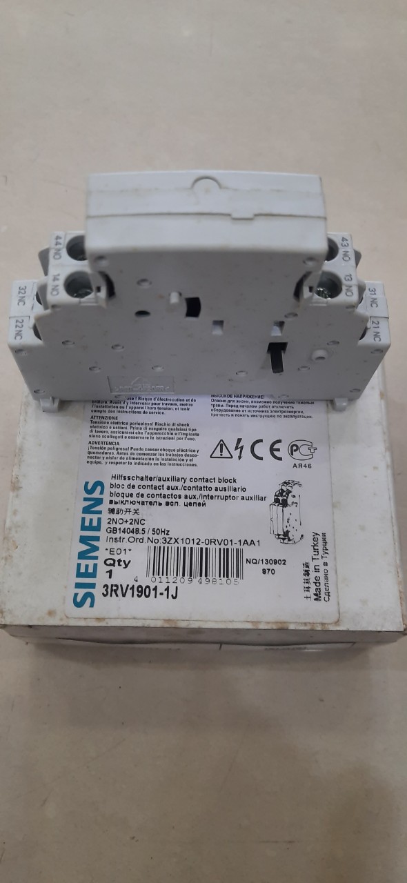 Công tắc phụ Siemens 3RV1901-1J